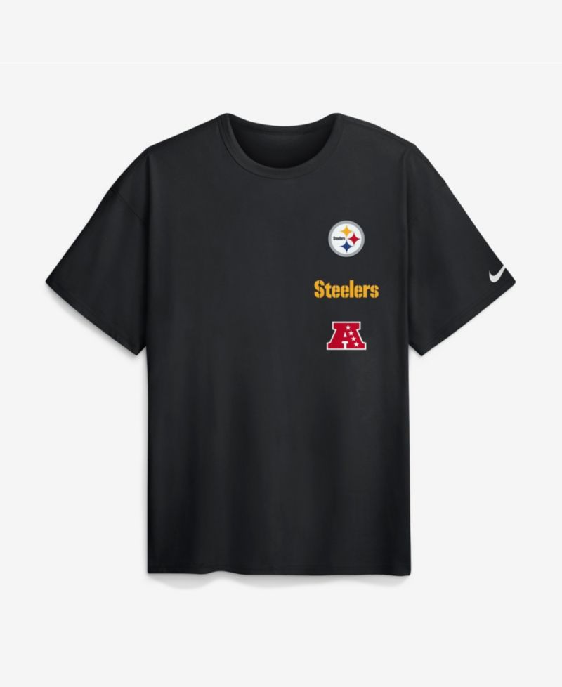 Men's Pittsburgh Steelers Max90 Heavyweight Cotton T-Shirt