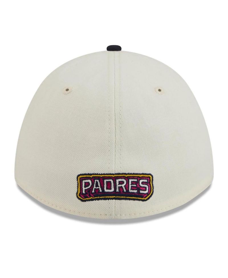 Men's Cream/Navy San Diego Padres 2026 City Connect M-Crown 39THIRTY Flex Hat