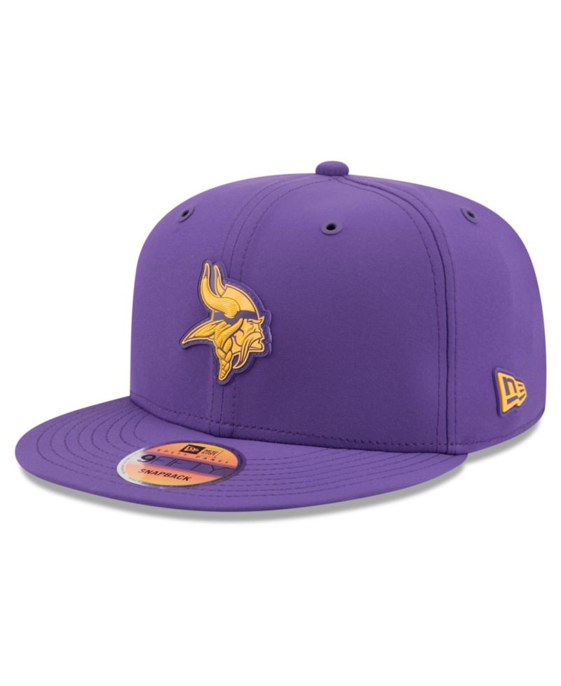 Men's Purple Minnesota Vikings 2026 Sideline 9FIFTY Snapback Hat