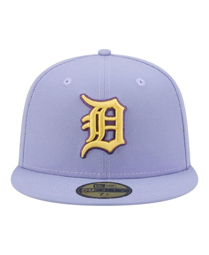 Men's Light Purple Detroit Tigers Lavender Bloom 59FIFTY Fitted Hat