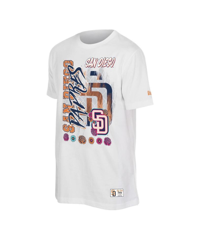 Men's White San Diego Padres 2026 City Connect Photo Real T-Shirt