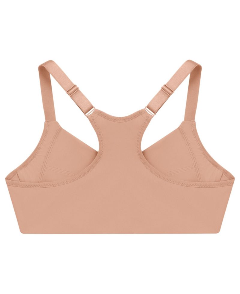 Women's Plus Size Front Close Wonder Wire Bra with Smoothing Back 1247