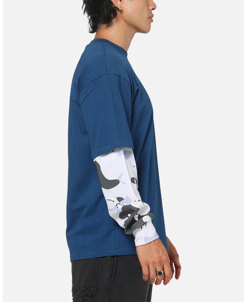Men's Static Layered Long Sleeve T-Shirt