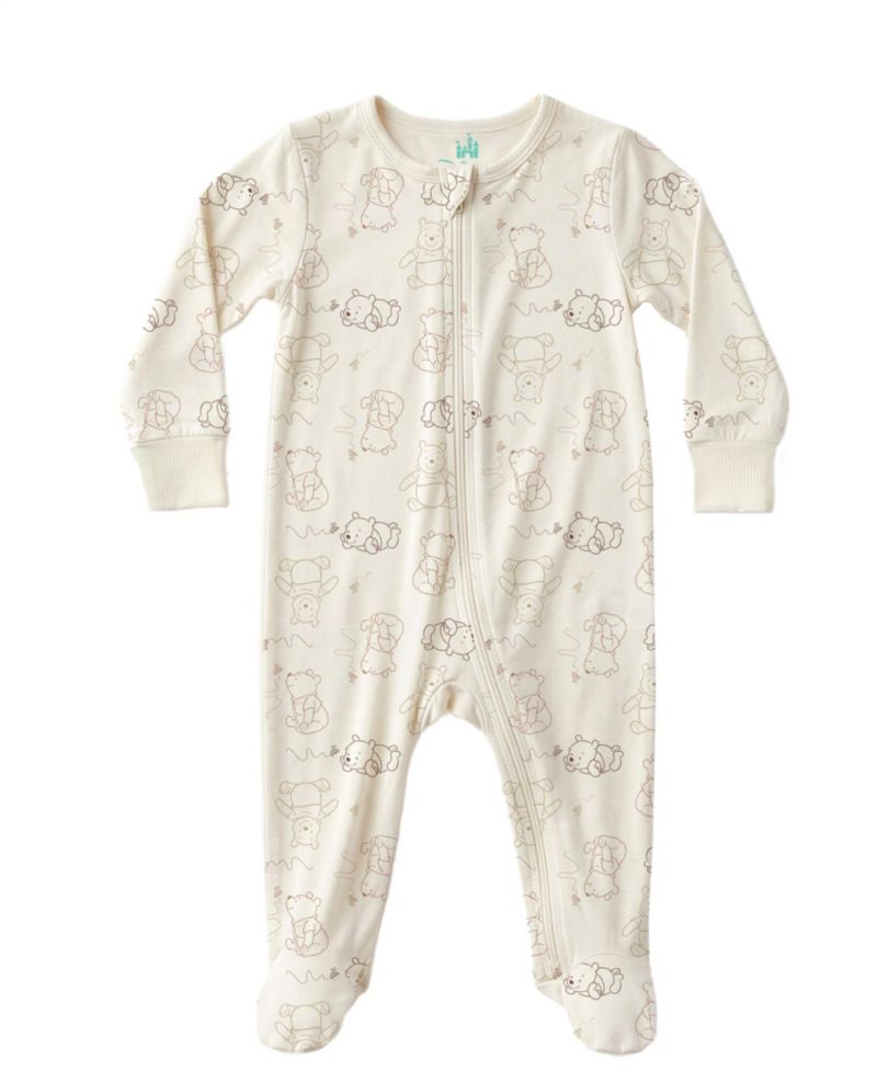 Baby Boys' and Girls' Winnie the Pooh Crewneck Sleep and Play