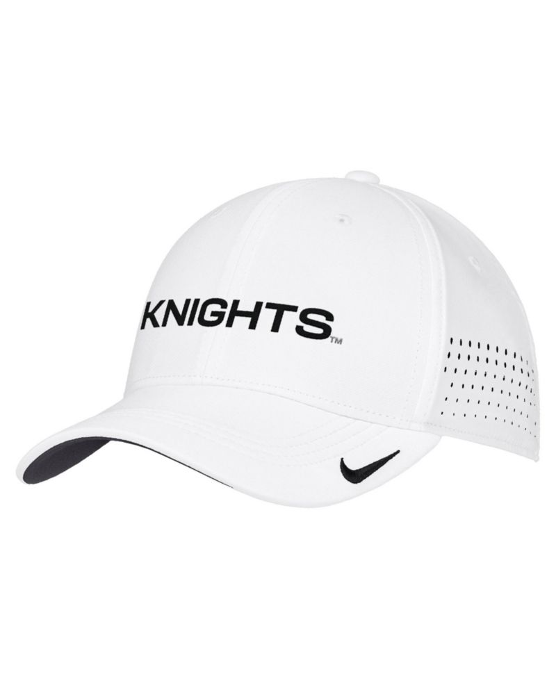 Men's White UCF Knights 2026 On-Field AeroBill SwooshFlex Dri-FIT Hat
