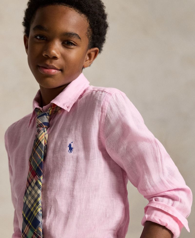 Boys' 8-20 Linen Shirt