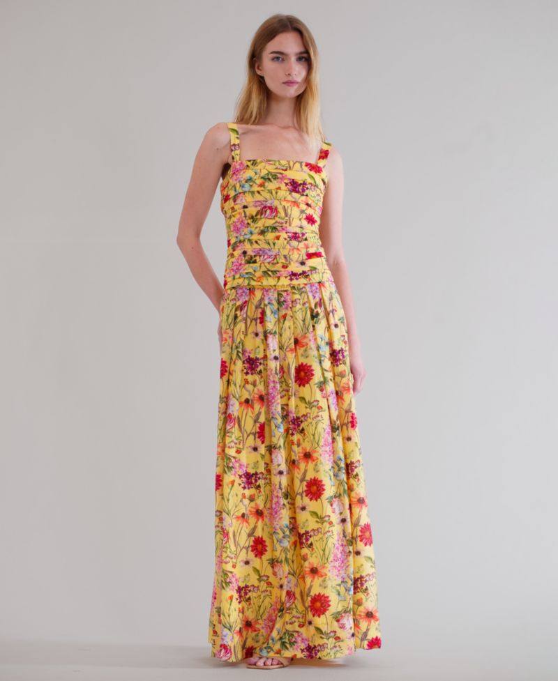 Women's Square Neck Maxi Dress
