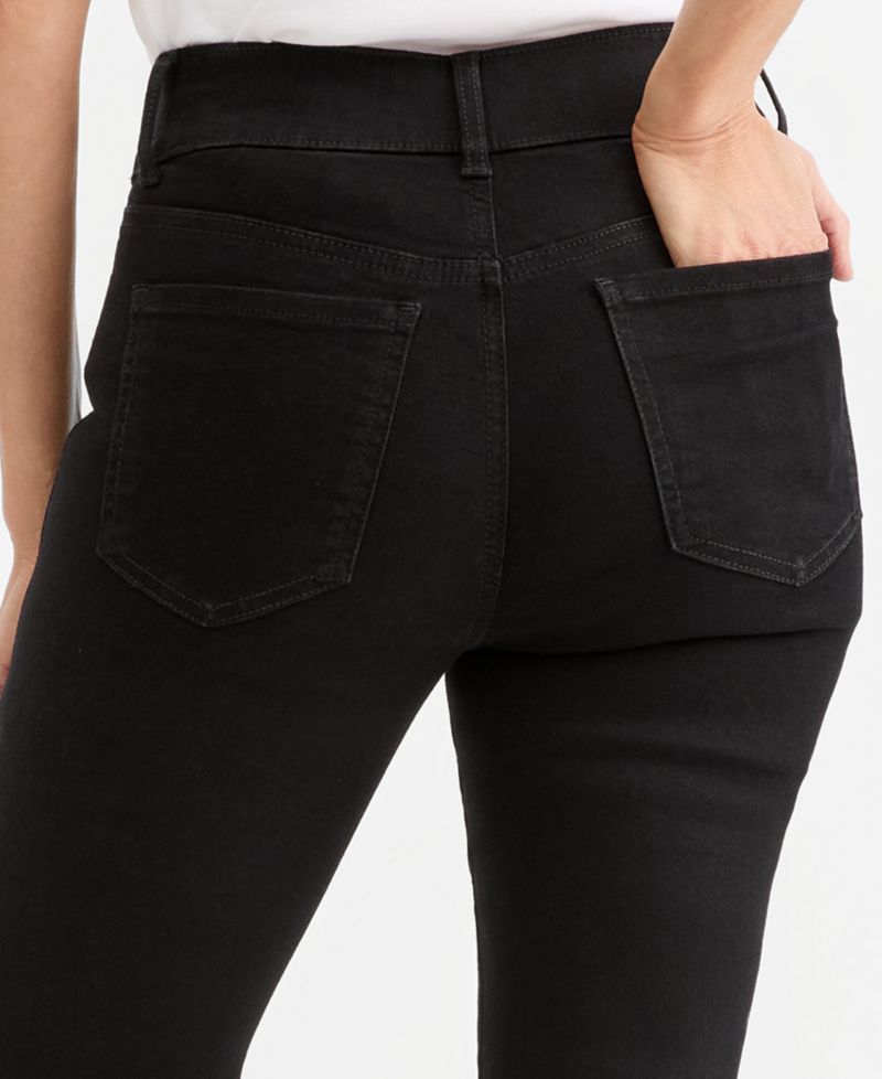 Petite High-Waisted Flare Shaping Jeans