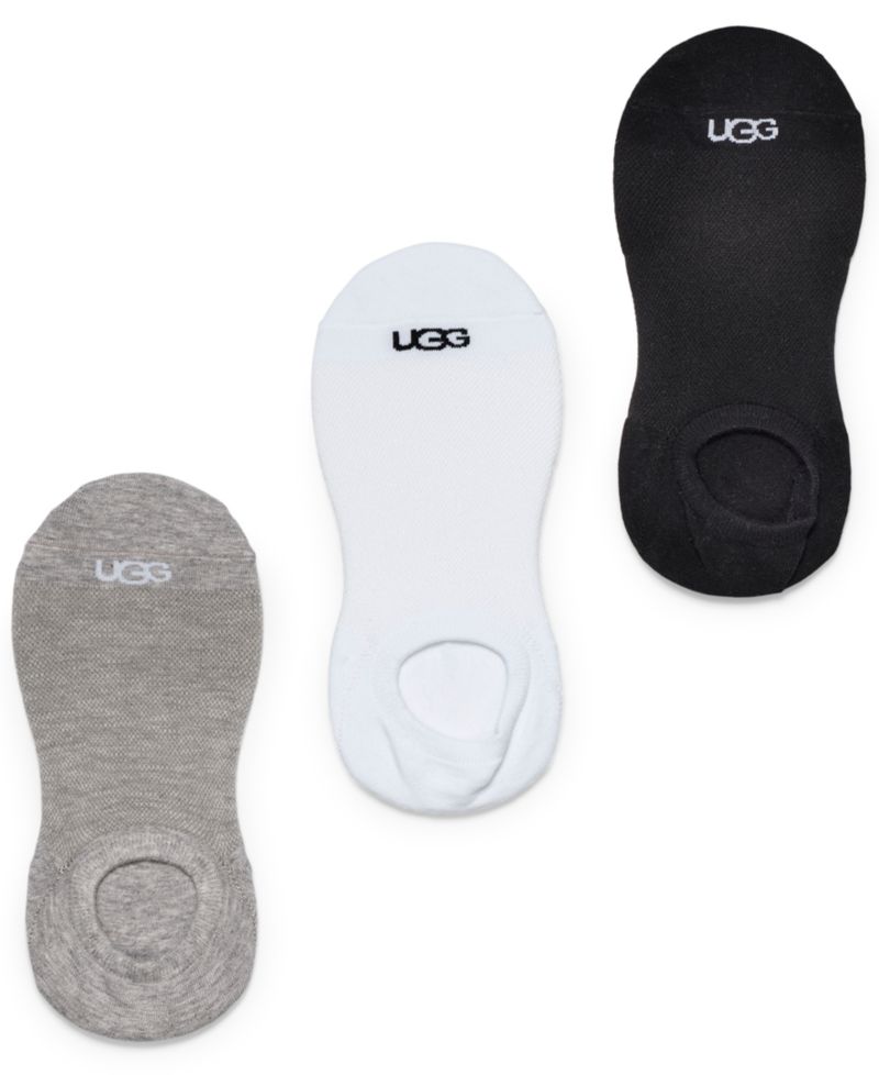 UGG Women's 3-Pack Stela No Show Socks