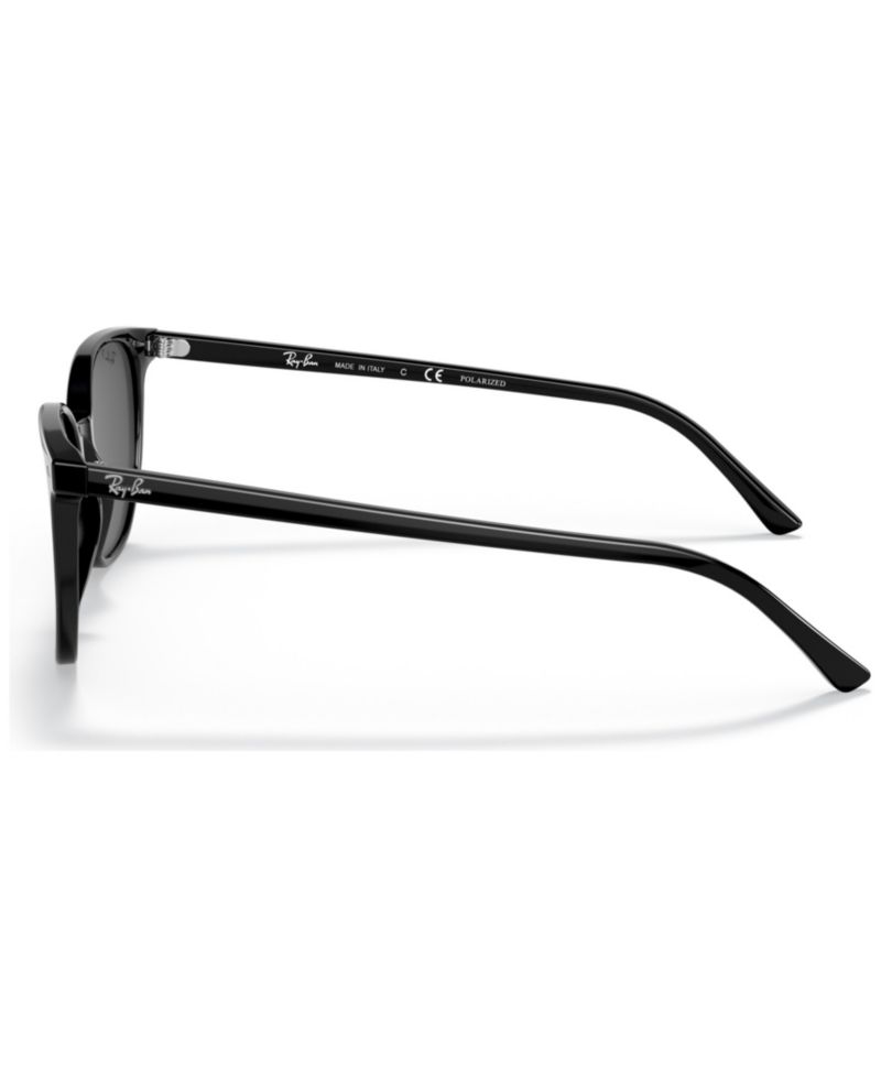 Unisex Elliot 54 Polarized Low Bridge Fit Sunglasses, RB2197F54-P