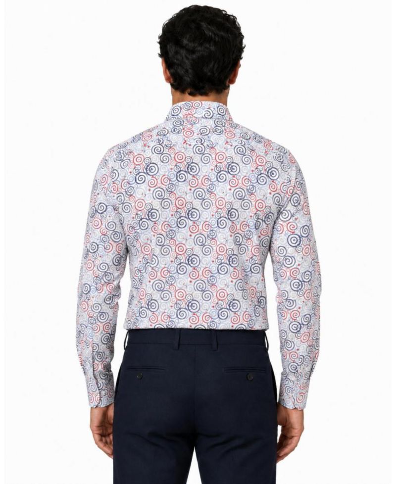 Men's Slim Fit Button-Down Shirt
