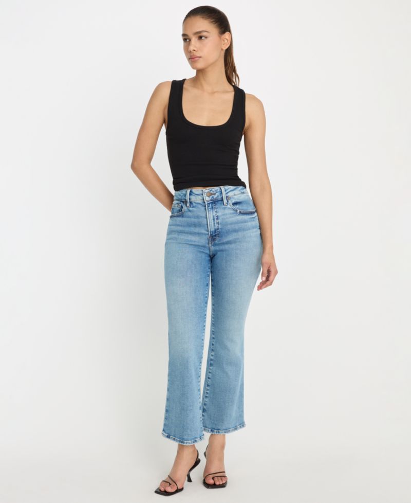 Women's Good Legs Cropped Mini Boot Jeans