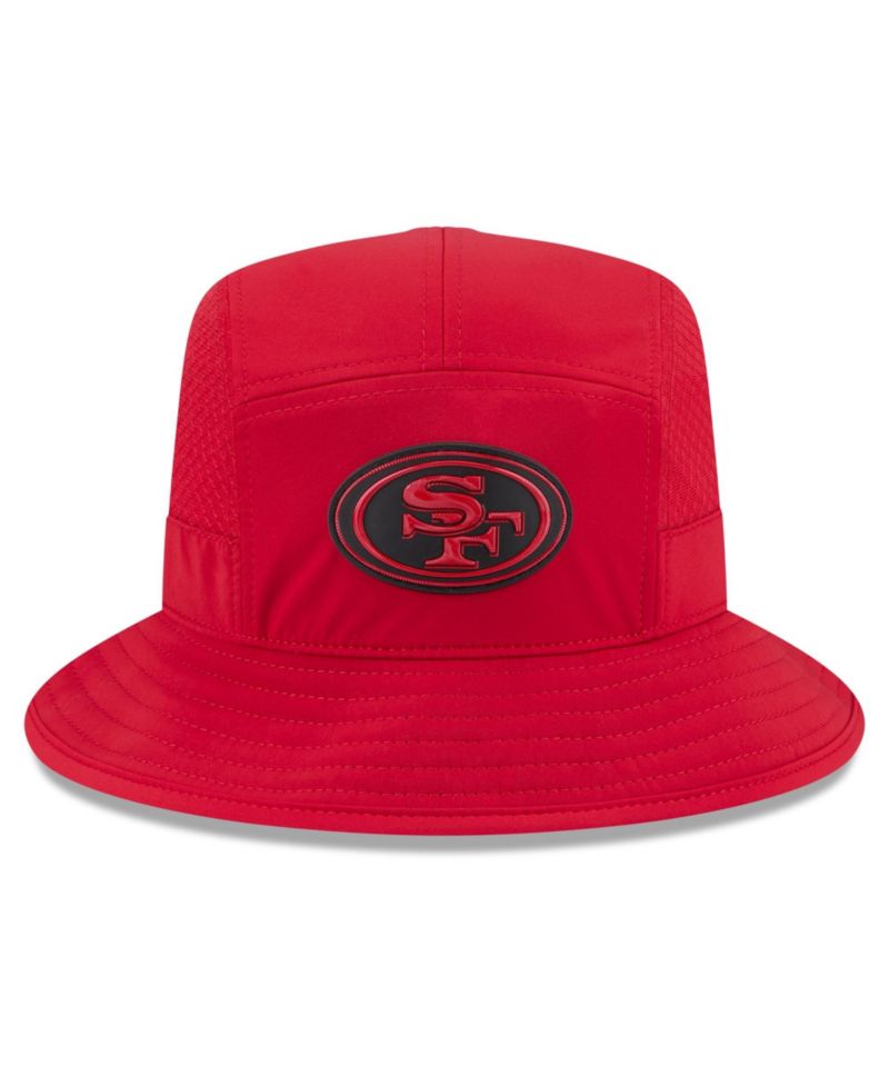 Men's Scarlet San Francisco 49ers 2026 Sideline Bucket Hat