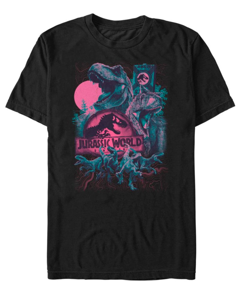 Men's Horror Dinos Short Sleeve T-Shirt