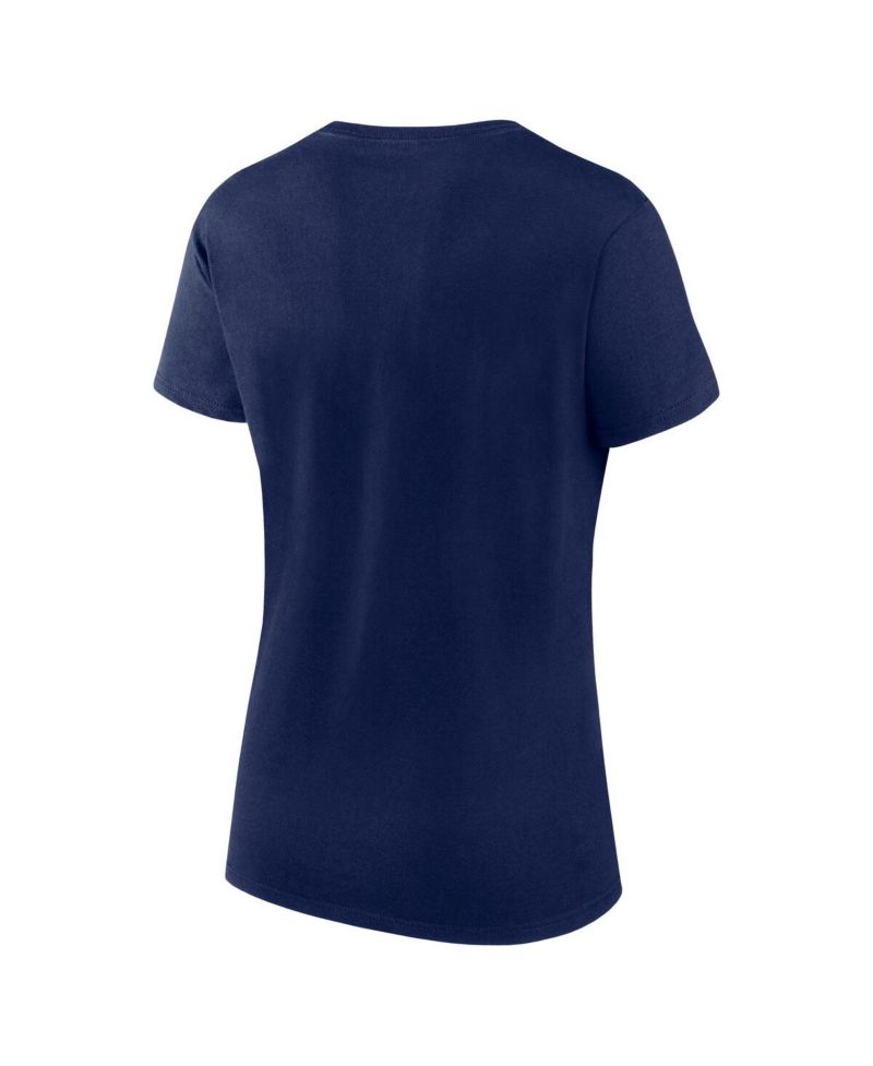 Women's Navy Tennessee Titans Lean T-Shirt