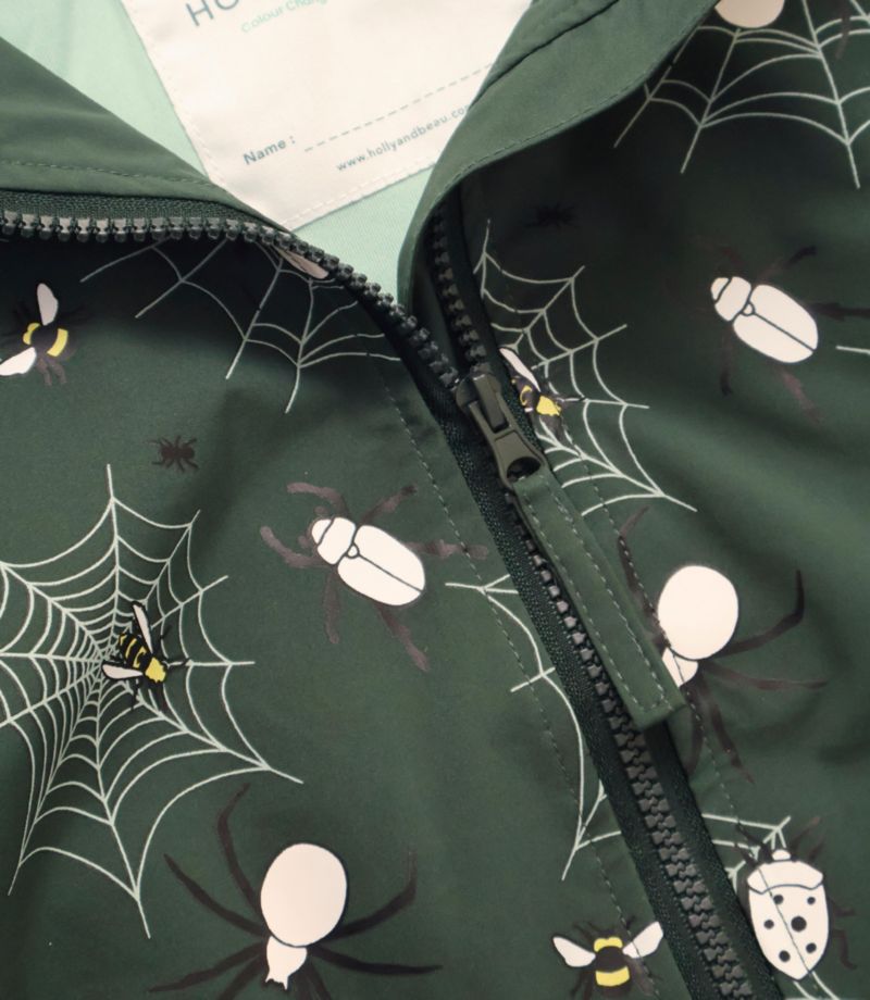 Color Changing Hooded Raincoat