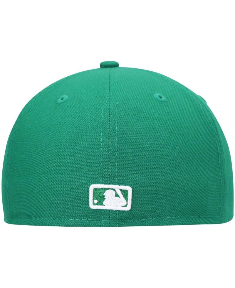 Men's Kelly Green San Diego Padres White Logo 59FIFTY Fitted Hat