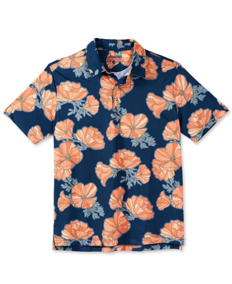 Men's Great Grand Poppy Regular-Fit Polo Shirt
