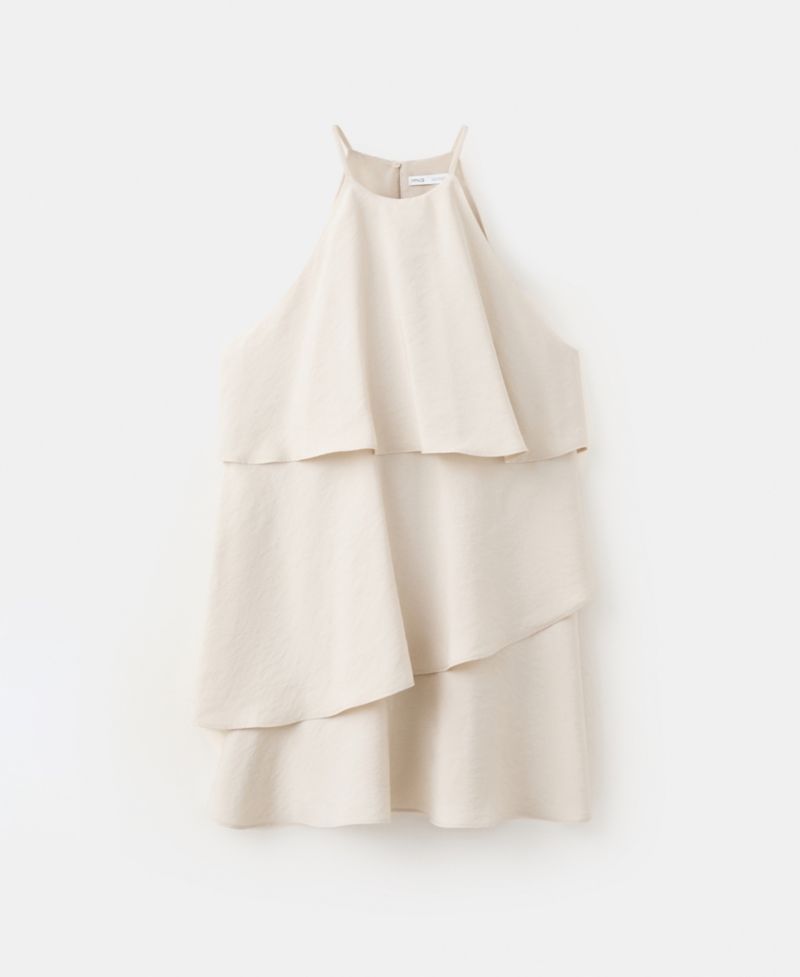 Women's Ruffled Modal Dress