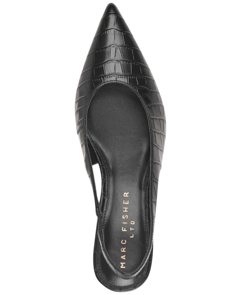 Women's Taten Leather Slingback Wedge Pumps