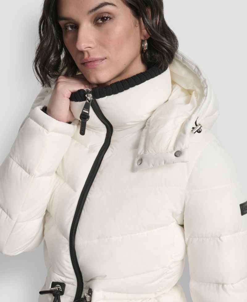 Women's Shine Hooded Anorak Puffer Coat