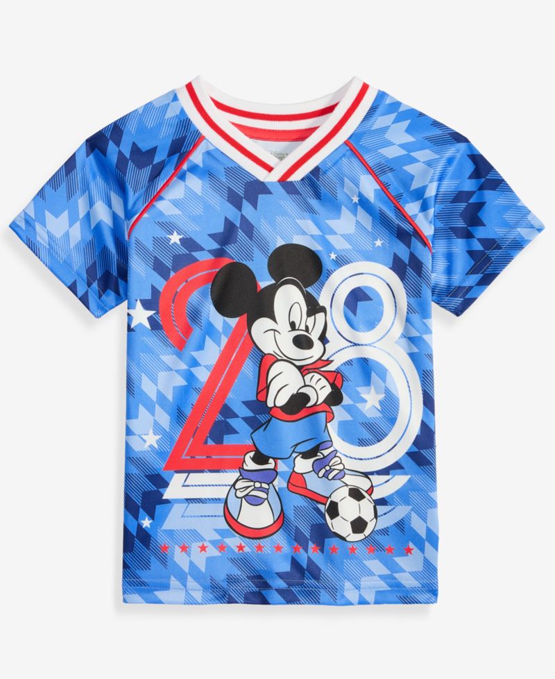 Toddler Boys' 12M-5T Mickey World Cup T-Shirt
