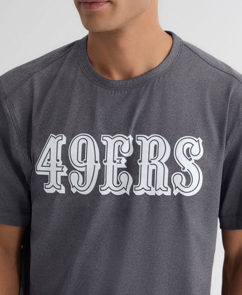 Men's Charcoal San Francisco 49ers Clutch T-Shirt