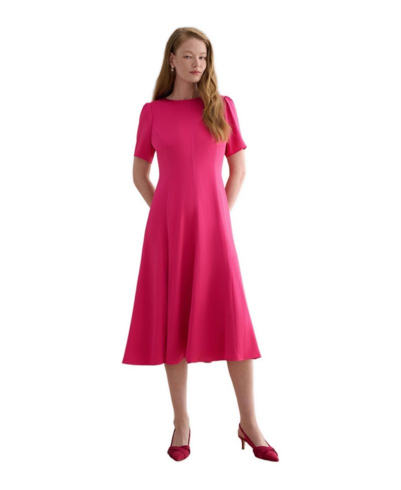 Women's Camille Satin Midi Dress