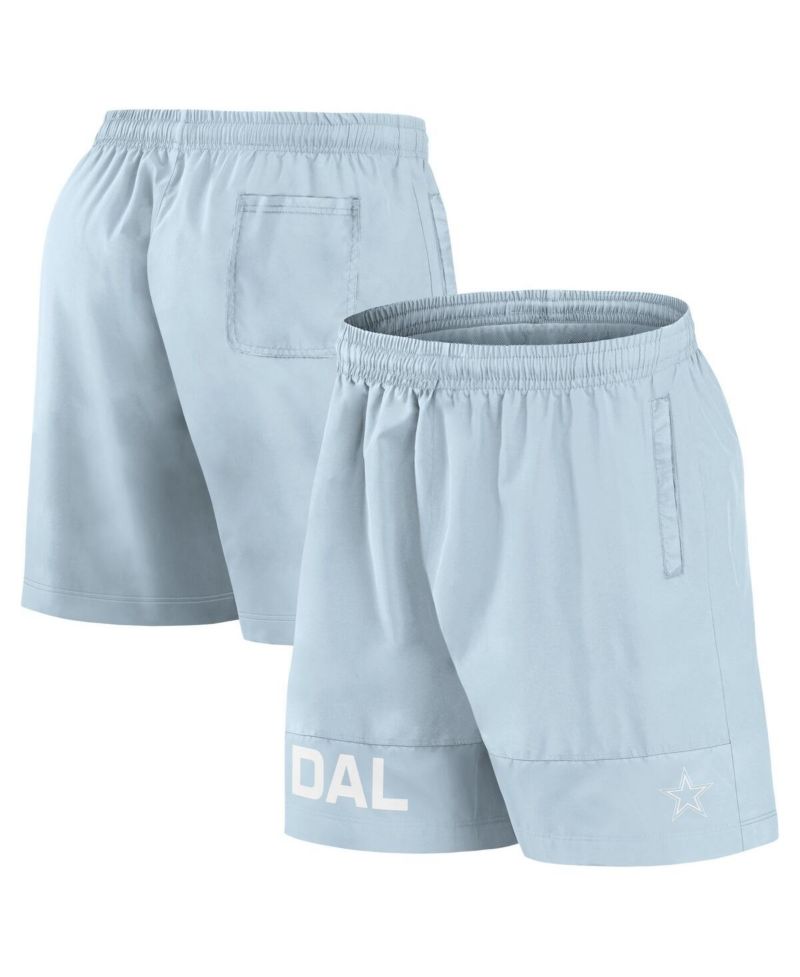 Men's Light Blue Dallas Cowboys Elements Shorts