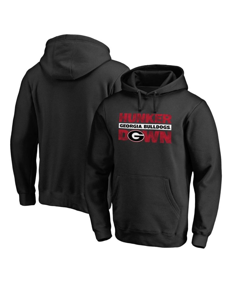 Men's Black Georgia Bulldogs Team Hometown Collection Pullover Hoodie