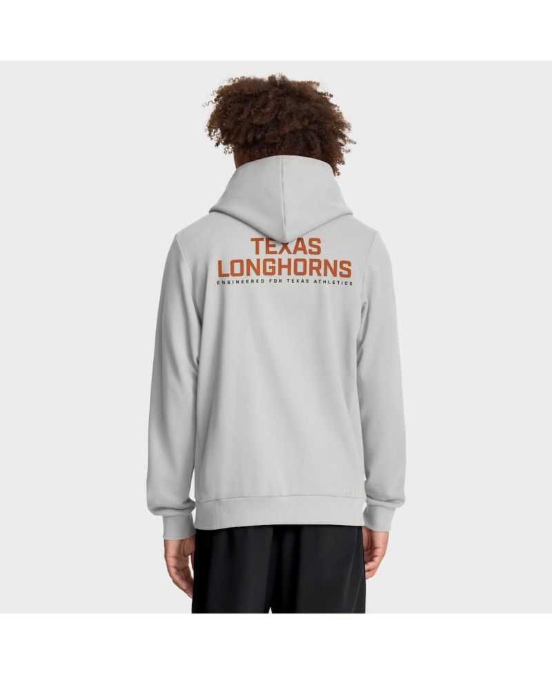 Men's Gray Texas Longhorns 2025 Sideline Standard Issue Dri-FIT Full-Zip Hoodie