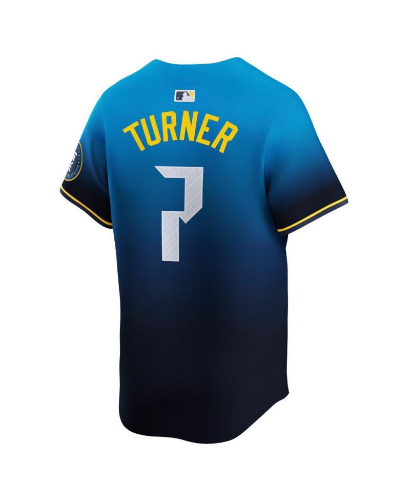 Men's Trea Turner Blue Philadelphia Phillies City Connect Limited Player Jersey