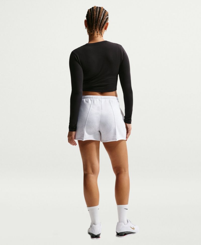 Women's Mid-Rise French Terry Shorts