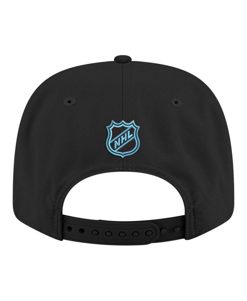 Men's Black Utah Mammoth 9SEVENTY Stretch-Snap Adjustable Hat