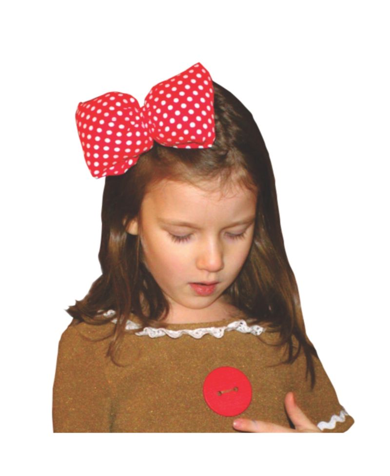 Gingerbread Costume - Cute Gingerbread Man Dress-Up For Girls