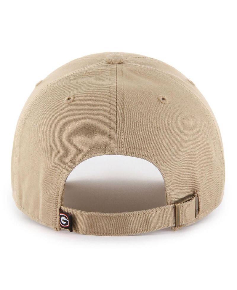 Men's Khaki Georgia Bulldogs Clean Up Adjustable Hat