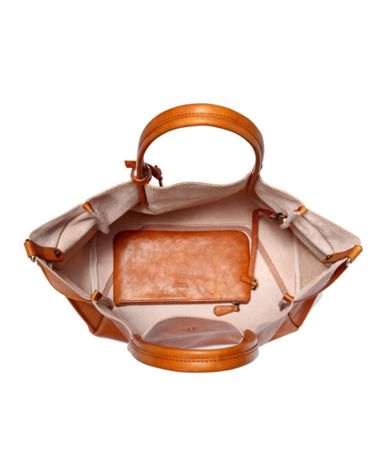 Sprout Land Extra-Large Leather Tote Bag