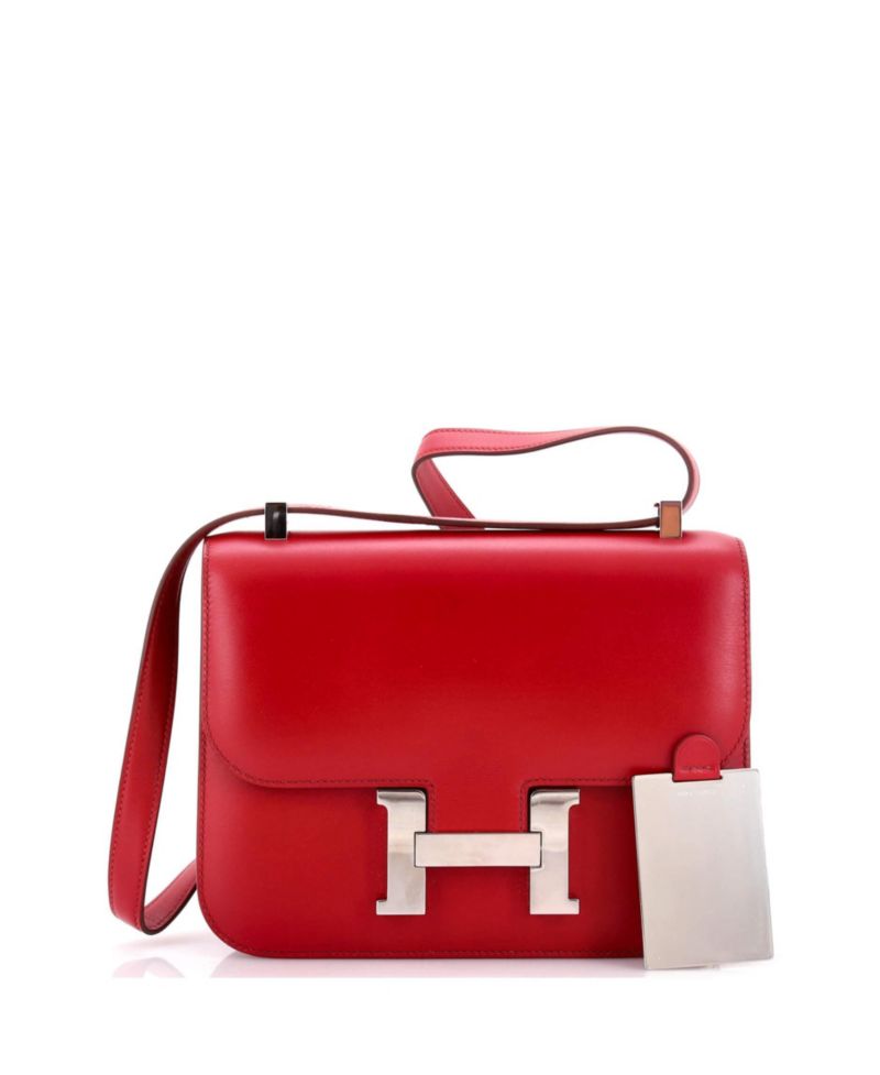 Pre-Owned Hermes 24 Constance NM Bag Box Calf
