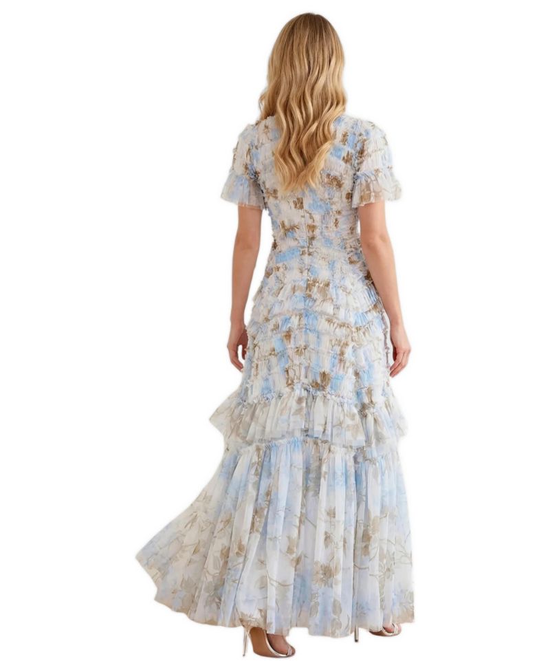 Women's Wisteria Valentine Ruffle Gown