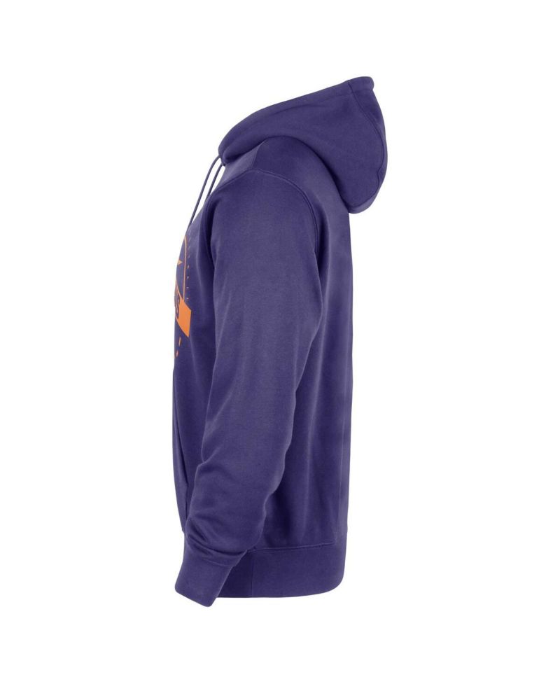 Men's Purple Phoenix Suns 2025/26 Authentic Practice Club Pullover Hoodie