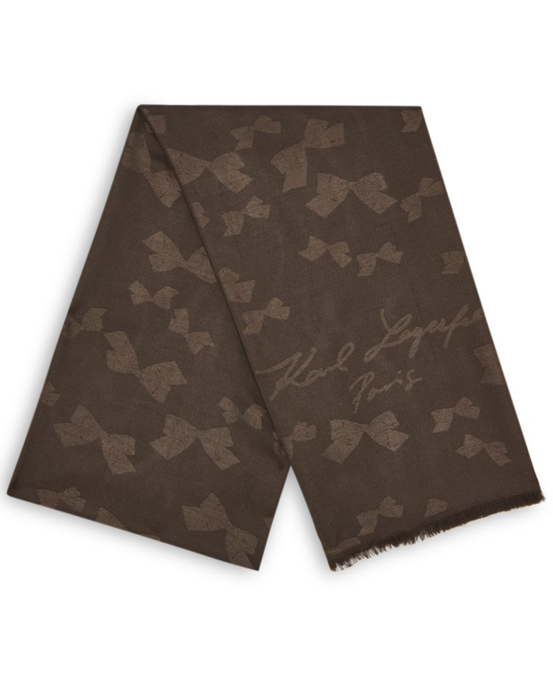 Pashmina Bow Lurex Scarf