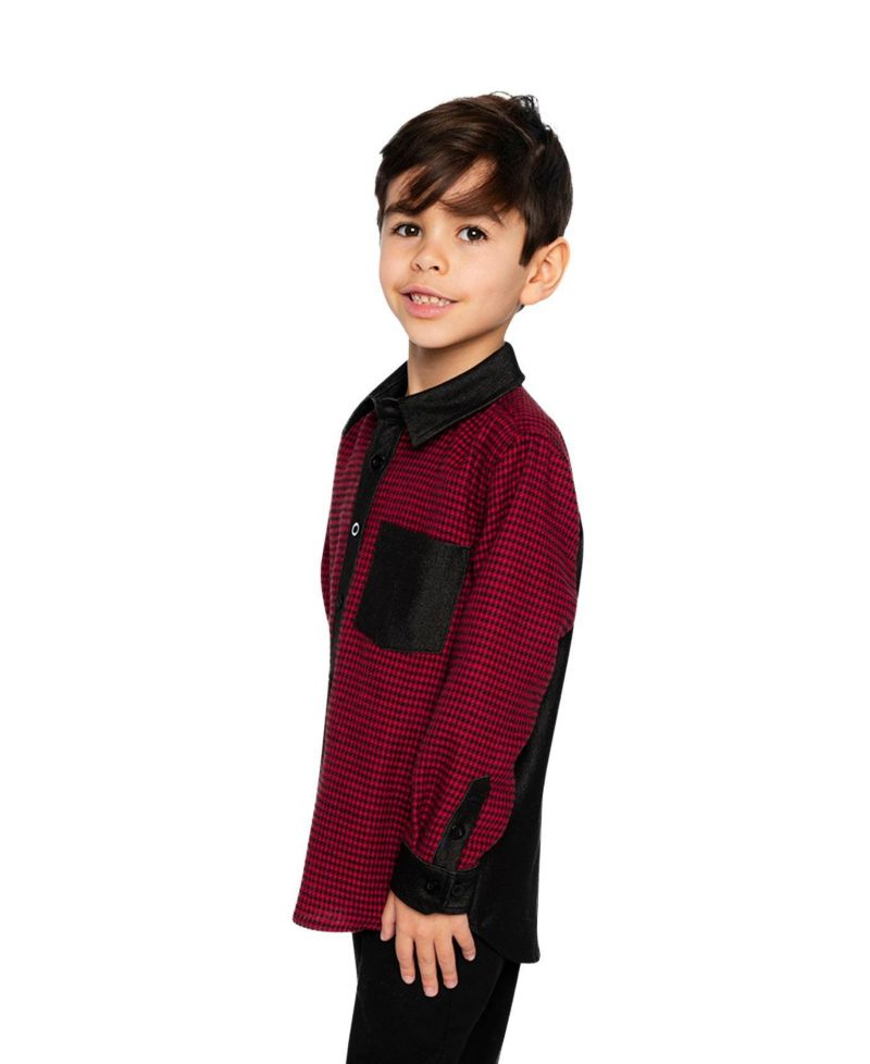 Little and Big Boy (6-12) Button Down Shirt