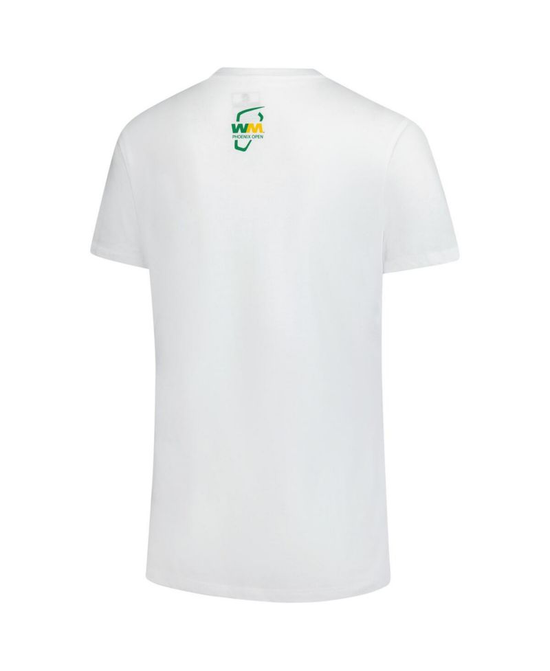 Women's White 2025 WM Phoenix Open Arizona Danby Tri-Blend T-Shirt