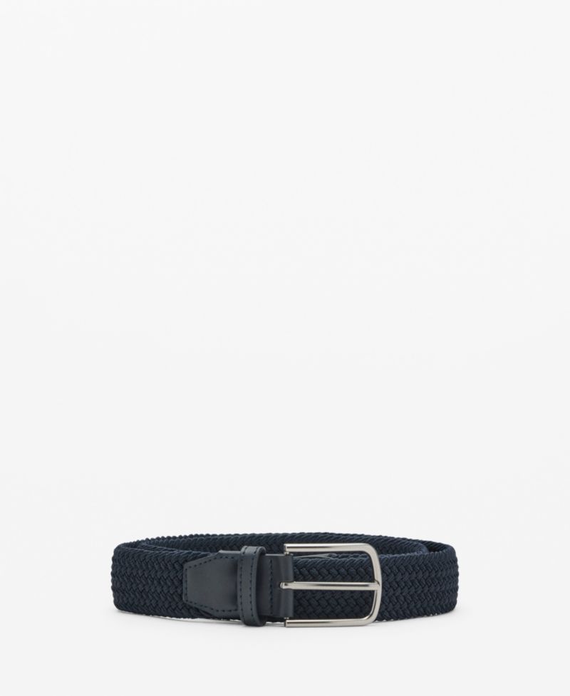 Men's Braided Elastic Belt