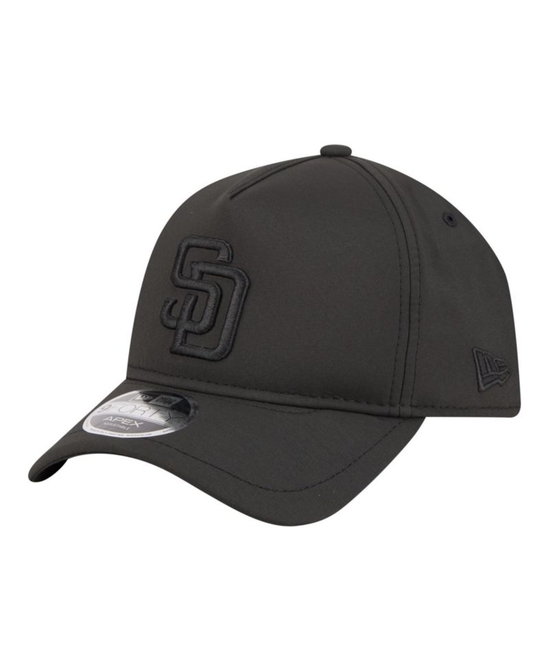 Men's Black San Diego Padres Injection Apex 9FORTY Adjustable Hat