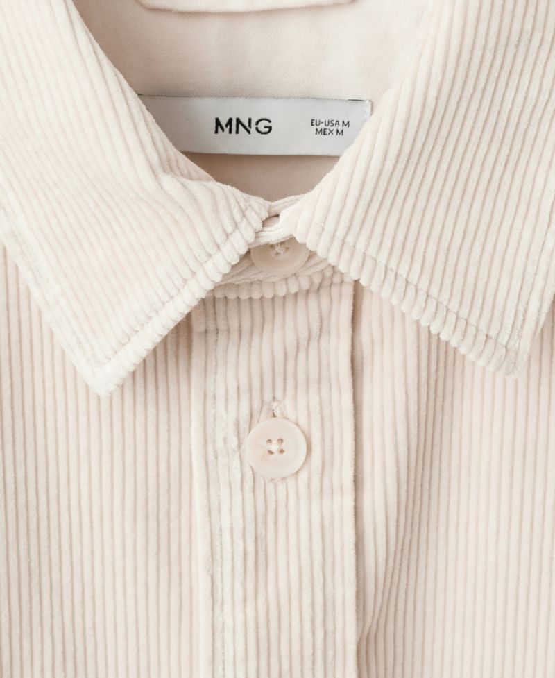 Men's Corduroy Pockets Overshirt