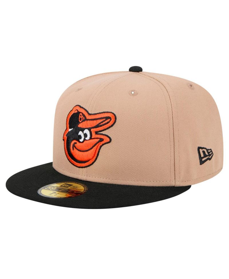 Men's Khaki Baltimore Orioles 59FIFTY Fitted Hat
