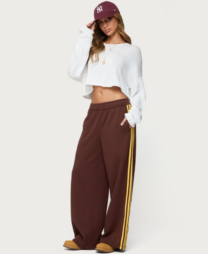 Women's Sorin Contrast Striped Sweatpants