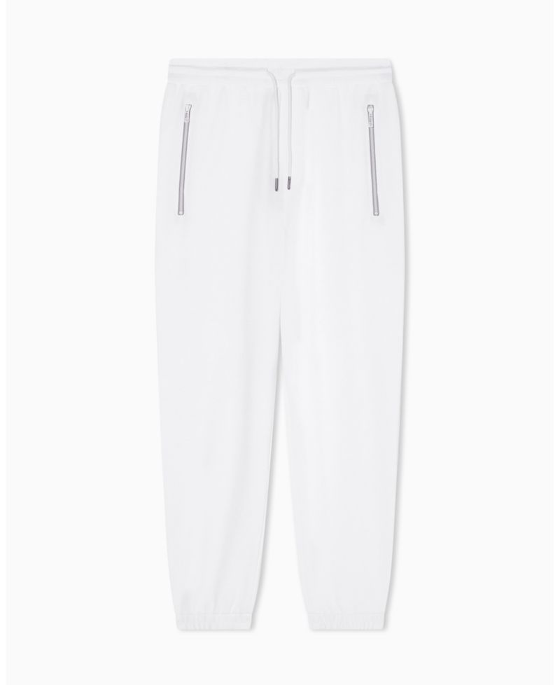 Men's White Edition Fleece Jogger Pants