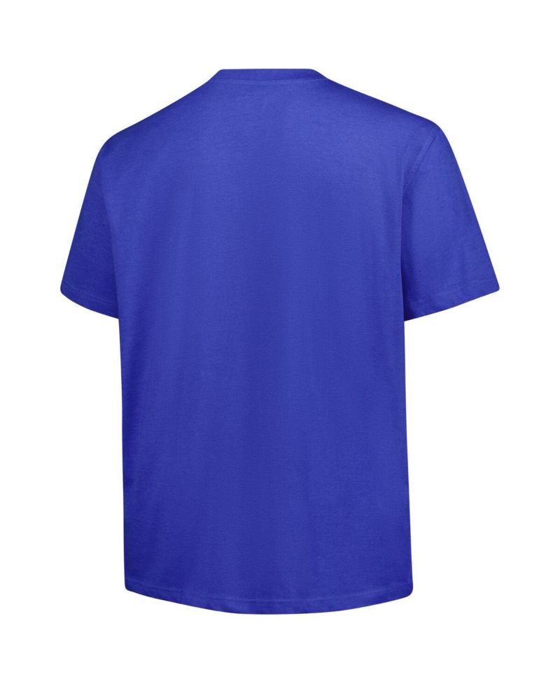 Men's Royal Kentucky Wildcats Big & Tall Distressed Logo T-Shirt